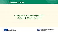 Vyhodnocení dat v CDZ I k05